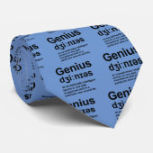 Genius Stropdas (Opgerold)