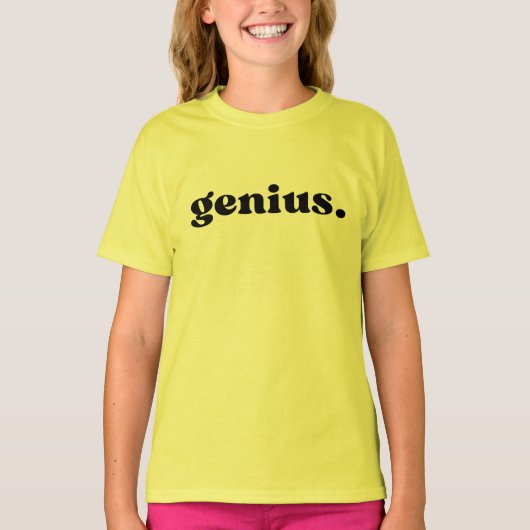 Genius T-shirt (Voorkant)