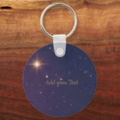 Genius Tweeling Sterrenbeeld Kunst Cadeau Sleutelhanger (Achterkant)