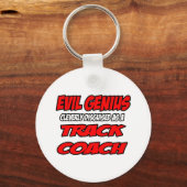 Genius van het aambeeld...Coach volgen Sleutelhanger (Voorkant)