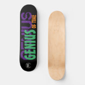 GENIUS VAN TIJD / JMT SKATEBOARD (Voorkant)