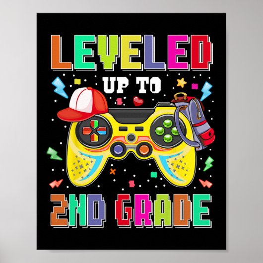 Geniveaus tot 2e klas gamer eerste dag jongens ter poster (Voorkant)