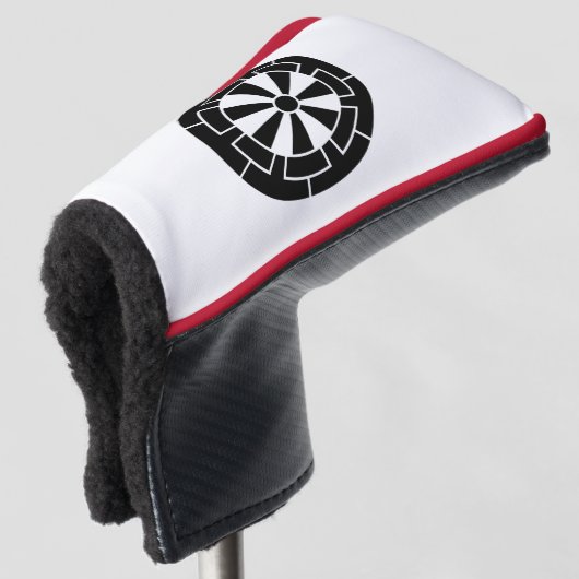 Genji cart golfheadcover (3/4 voorkant)