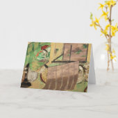 Genji Emaki Azumaya Kaart (Gele Bloem)