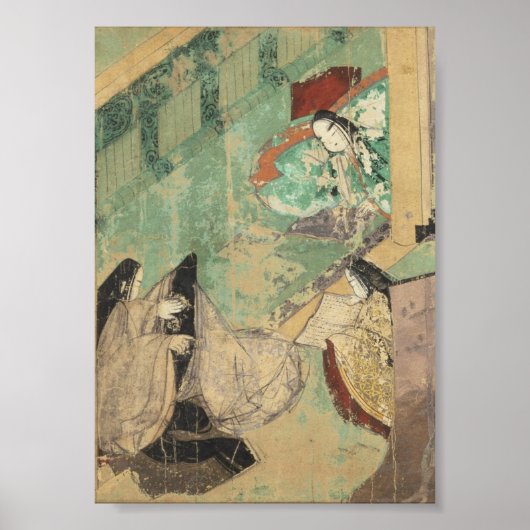Genji Emaki Azumaya Poster (Voorkant)