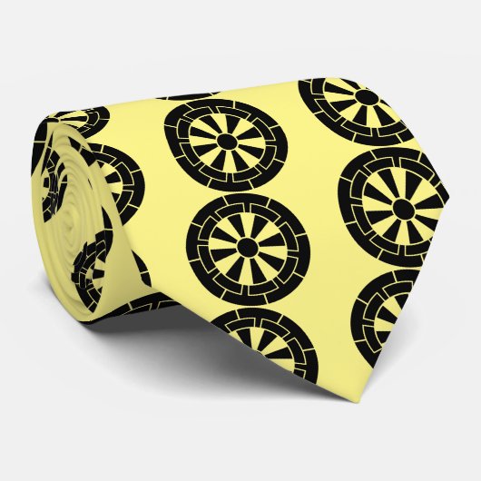 Genji karren nekband stropdas (Opgerold)