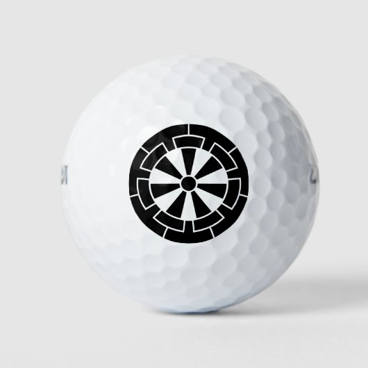 Genji-wagen Golfballen (Voorkant)