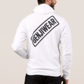 GENJIWEAR "Stay Grounded" Zip Hoodie - Minimalisti (Achterkant)