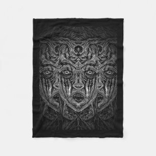 Genkinahito Sticker Fleece Deken