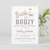 GENNA | Bach and Boozy Bachelorette Routebeschrijv Kaart (Staand voorkant)