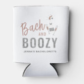 GENNA | Bach en Boozy Roos Gold Bachelorette Blikjeskoeler (Voorkant)
