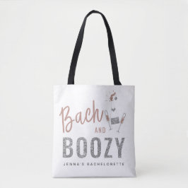GENNA | Bach en Boozy Roos Gold Bachelorette Tote Bag