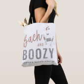 GENNA | Bach en Boozy Roos Gold Bachelorette Tote Bag (Dichtbij)
