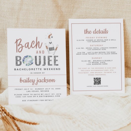 GENNA Bach en Boujee Bachelorette Routebeschrijvin Kaart