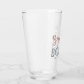 GENNA | Bride en Boujee Roos Gold Bachelorette Glas (Rechts)