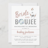 GENNA | Urinerary Bride en Boujee Bachelorette Kaart (Voorkant)