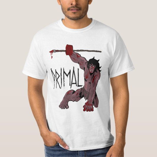 genndy tartakovskys primal T-Shirt (Voorkant)