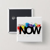 GenNow Buttonnen Vierkante Button 5,1 Cm (Voorkant /achterkant)