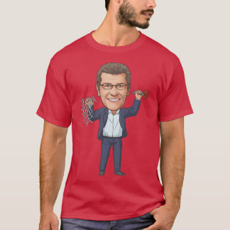 Geno Auriemma Het net snijden T-shirt