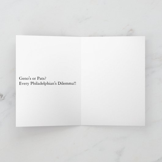 Geno of Pat? Kaart (Binnen)