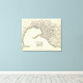 Genoa Genova Genes Canvas Afdruk (Insitu (Houten vloer))