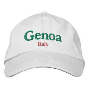 Genoa Italië City Pride Geborduurde Pet