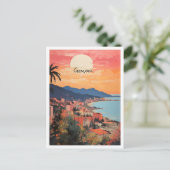 Genoa Italië Kunst Reizen Briefkaart (Staand voorkant)