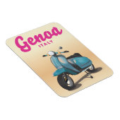 Genoa Italië scooter Magneet (Rechterzijde)