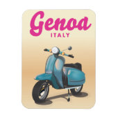 Genoa Italië scooter Magneet (Verticaal)