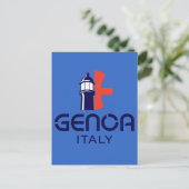Genoa Italy Europe Briefkaart (Staand voorkant)