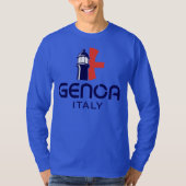Genoa Italy Europe T-shirt (Voorkant)