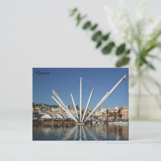 Genoa Port Briefkaart (Staand voorkant)