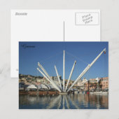 Genoa Port Briefkaart (Voorkant / Achterkant)