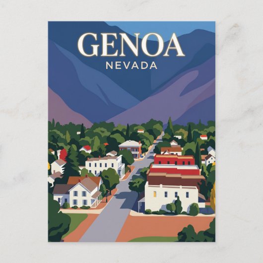 Genoa USA Briefkaart (Voorkant)