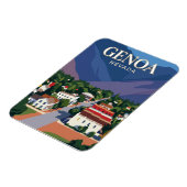 Genoa USA Magneet (Linkerzijde)