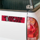 Genocide Deniers Bumpersticker (Op Truck)