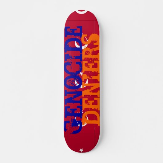 Genocide Deniers Skateboard (Voorkant)