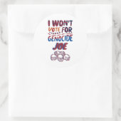 GENOCIDE JOE RONDE STICKER (Tas)