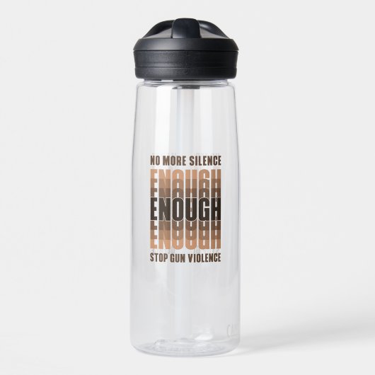 Genoeg | 750ml waterfles (Voorkant)