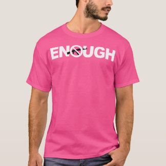 Genoeg anti-Pistool Sinaasappel T-shirt