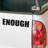 GENOEG BUMPERSTICKER (Op Truck)