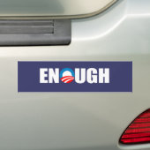 GENOEG BUMPERSTICKER (Op auto)