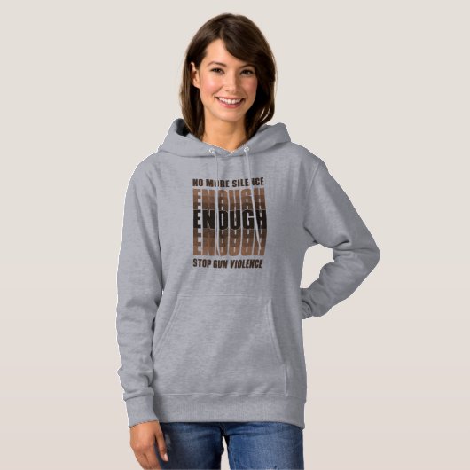 Genoeg | Dames Hoodie (Voorkant volledig)