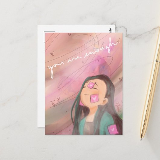 Genoeg- DNM Briefkaarten (Voorkant / Achterkant in situ)