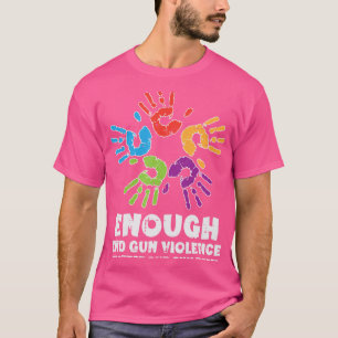 Genoeg Einde Pistool Geweld Bescherm Oranje Moeder T-shirt