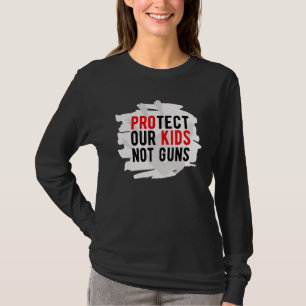 Genoeg einde Pistool om Draag Sinaasappel te besch T-shirt