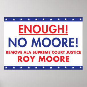 Genoeg! Geen Moore. Poster