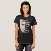 Genoeg gehoord van oude witte Mannen T-shirt (Voorkant volledig)