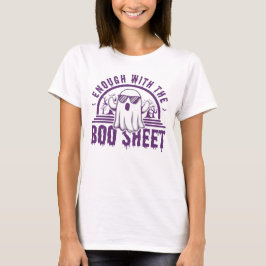 Genoeg met het Boe-blad T-shirt