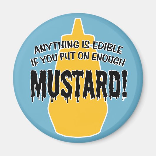 Genoeg Mustard Magneet (Voorkant)